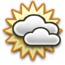 icon Partly cloudy skies