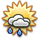 icon Partly cloudy skies during the morning hours will give way to cloudy skies and rain in the afternoon